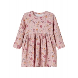 NAME IT Baby Love Langærmet Kjole - Pale Mauve