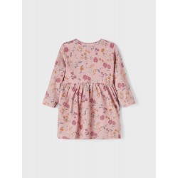 NAME IT Baby Love Langærmet Kjole - Pale Mauve