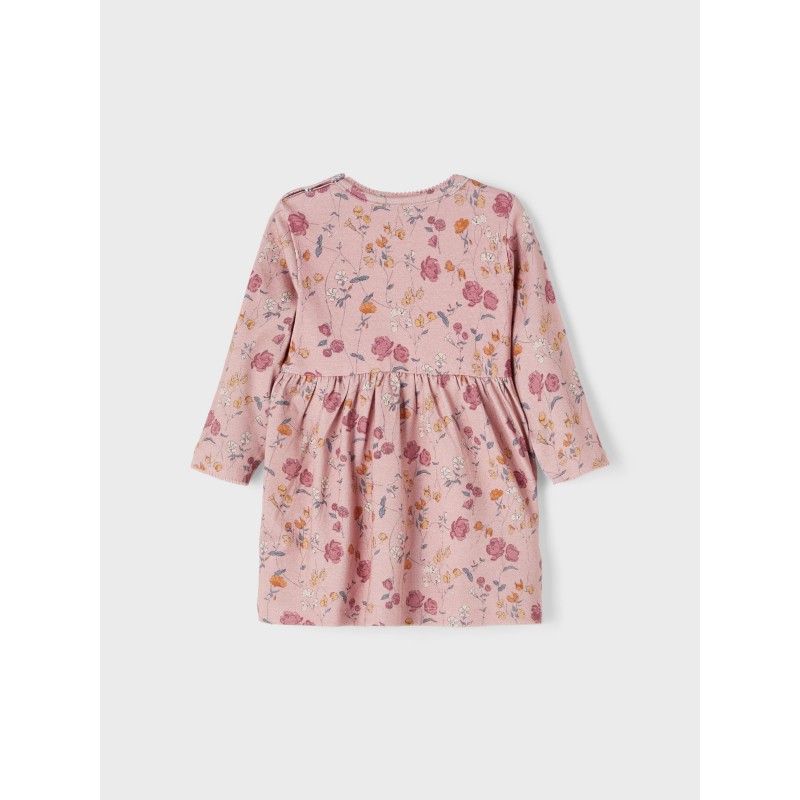 NAME IT Baby Love Langærmet Kjole - Pale Mauve