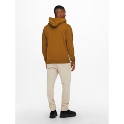 ONLY & SONS Ceres Sweat Hoodie - Monks Robe