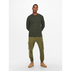 Only & Sons Kendrick Cargo bukser - Kangaroo