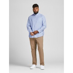 Jack & Jones Plus Oxford Langærmet Skjorte | Stor Udvalg i Plus Size