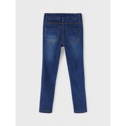 NAME IT Mini Skinny Fit Jeans - Dark Blue Denim