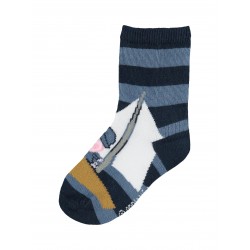 NAME IT Mini Gustav Gris 3-Pak - Dark Sapphire