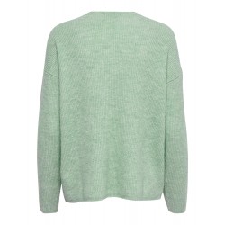 ONLY Camilla langærmet strik pullover - Ether