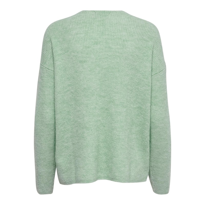 ONLY Camilla langærmet strik pullover - Ether