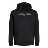 JACK & JONES PLUS SIZE SWEAT HOODIE - Sort