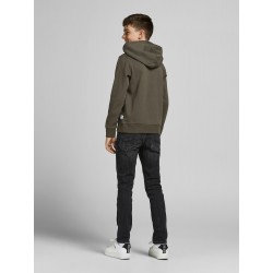 JACK & JONES JUNIOR Basic Sweat hoodie - Forest Night