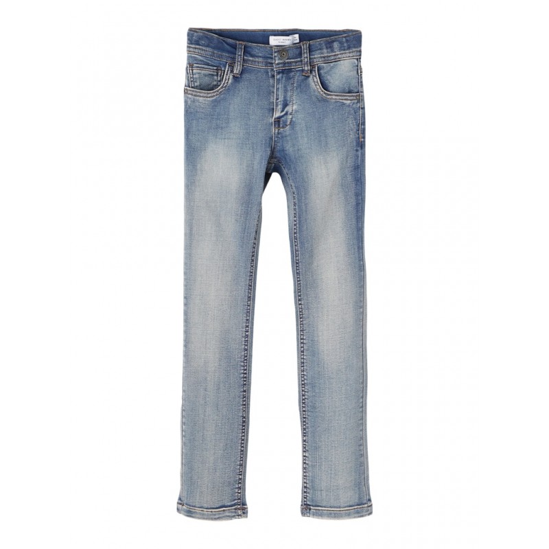 Name It Kids Theo slim fit jeans - Medium Blue Denim