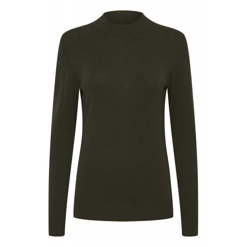 FRANSA STRIK PULLOVER - GREEN INK