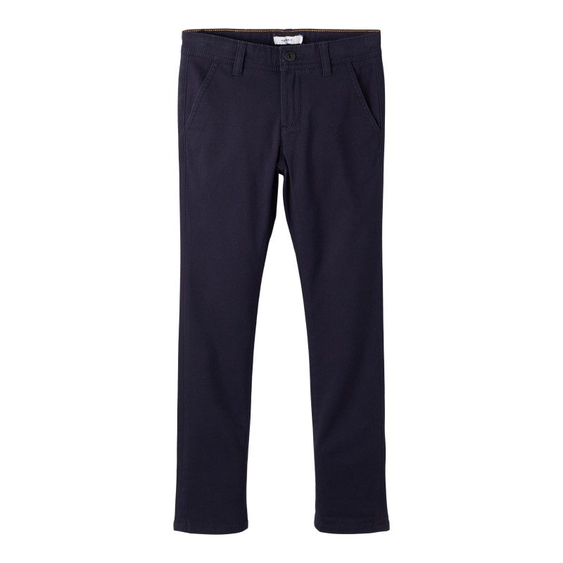NAME IT Kids Robin twice town chino bukser - Dark Sapphire