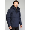 FUNKTIONEL VINTER / SKI JAKKE - NAVY MELANGE