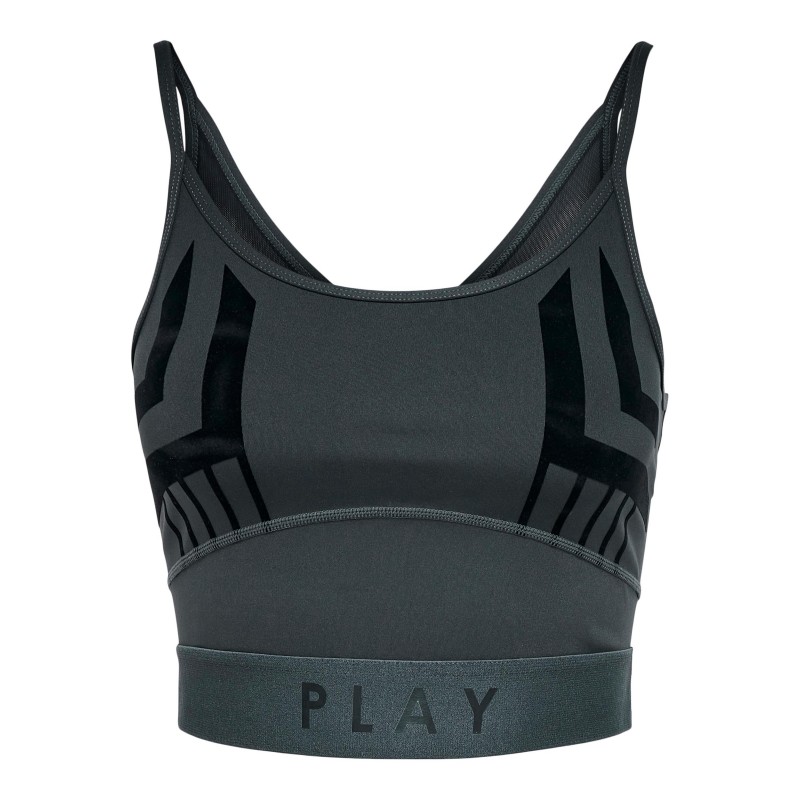 ONLY PLAY  TRAINING TOP - BLUE GRAPHITE