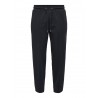 ONLY & SONS OXLEY TAPE PINTUCK SWEATPANTS - DARK NAVY