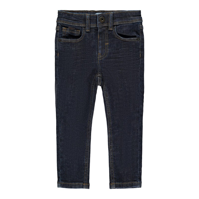 NAME IT MINI SILAS SLIM DENIM BUKSER - DARK BLUE DENIM