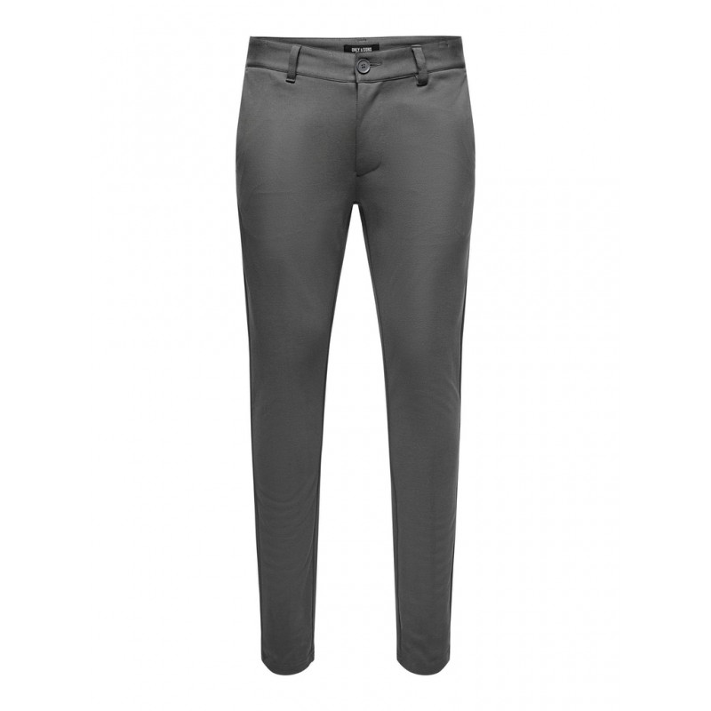 Only & Sons Mark Performance Chino Bukser - Grey Pinstripe