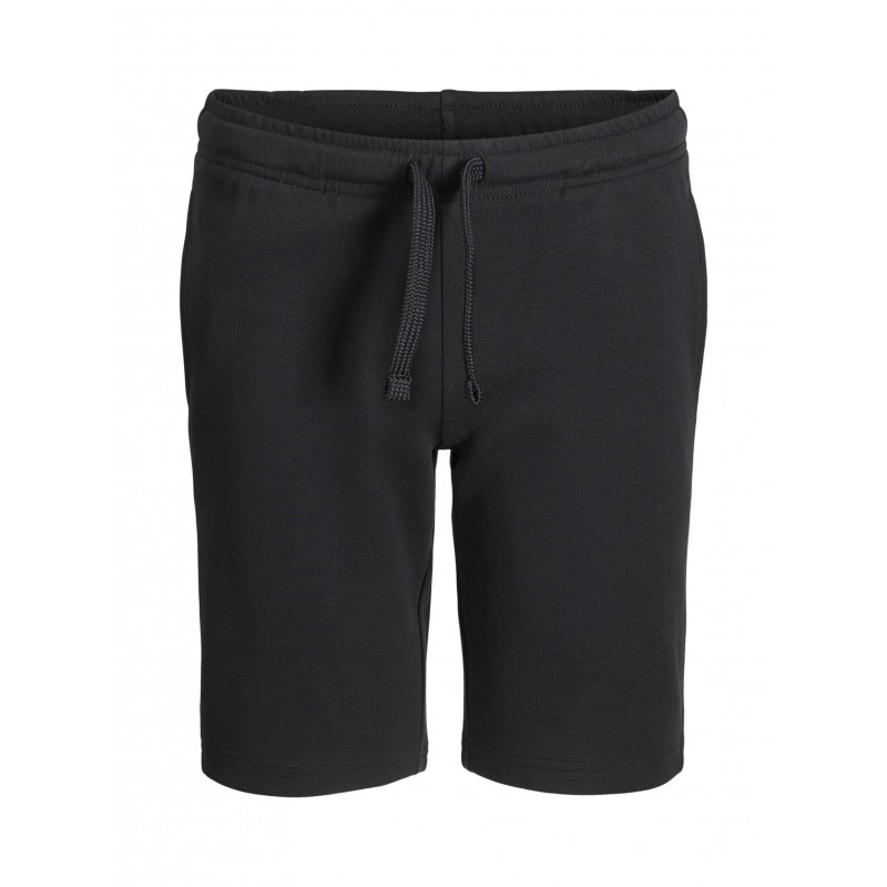 JACK & JONES JR BASIC SWEAT SHORTS - SORT / BLACK