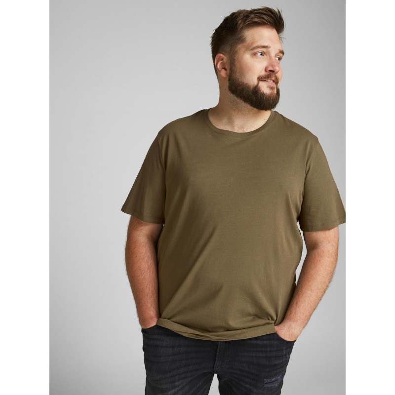 Jack & Jones Plus basic T-shirt - Olive Night