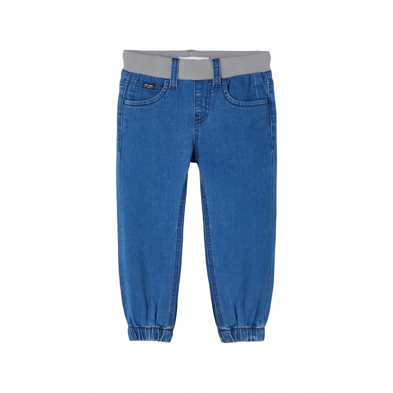 NAME IT Mini Bob baggy fit bukser - Blå / Medium Blue Denim