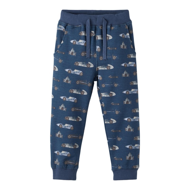 NAME IT MINI BAKKA SWEATPANTS - BLÅ/ TITAN