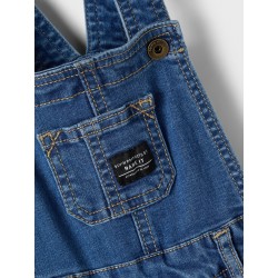 NAME IT BABY ROBIN OVERALLS | Medium Blue Denim | Hurtig Levering