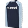 Hummel Boys langærmet T-shirt - Airy Blue