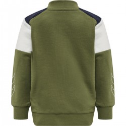 HUMMEL Finn zip sweatshirt - Capulet Olive