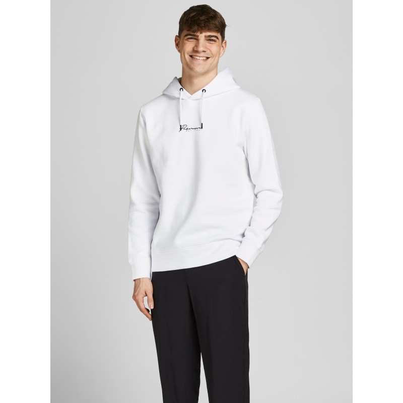 JACK & JONES booster sweat hoodie - Hvid