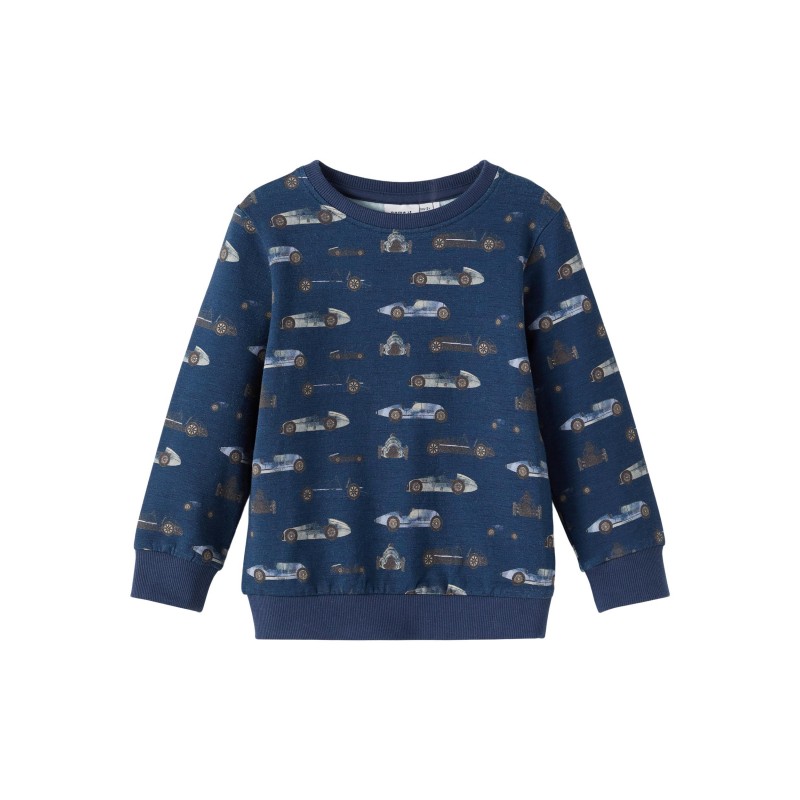 NAME It Mini Bakka langærmet sweatshirt - Titan