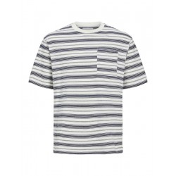 JACK & JONES Blawarren Crew T-shirt - Cloud Dancer