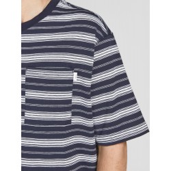 JACK & JONES Blawarren Crew T-shirt - Perfect Navy