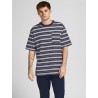 JACK & JONES Blawarren Crew T-shirt - Perfect Navy