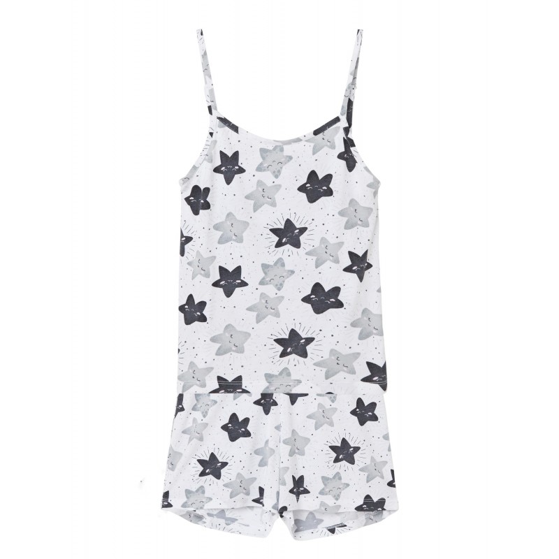 Køb LMTD STAR STROP NATTØJ SÆT| Teeanager pige nattøj