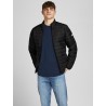 JACK & JONES Overgangs Puffer Jakke - Sort