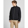 JACK & JONES RUSH HARRINGTON BOMBER JAKKE - SORT