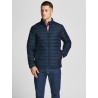 JACK & JONES Overgangs Puffer Jakke - Navy Blazer