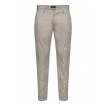 Only & Sons Mark Performance Chino Bukser - Chinchilla