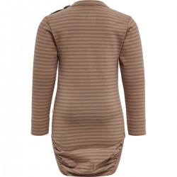 Hummel Mulle langærmet Bodystocking - Beaver Fur