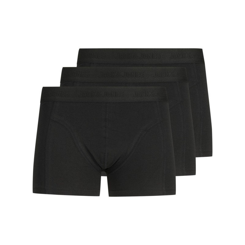 JACK & JONES Plus Boxershorts 3-Pak - Sort