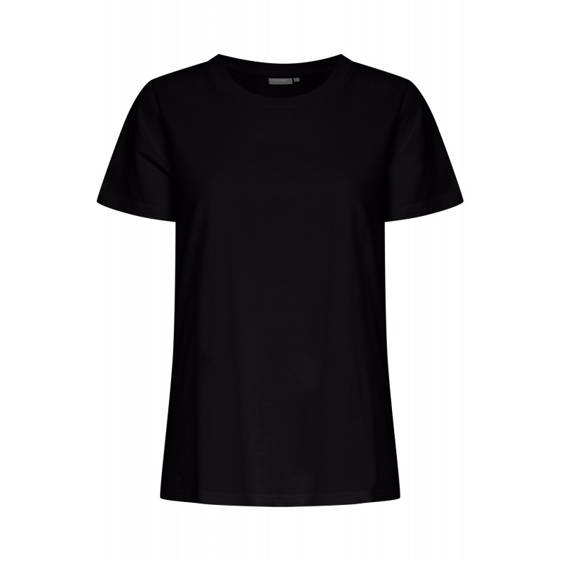 FRANSA Shoulder T-shirt - Sort