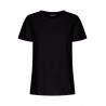 FRANSA Shoulder T-shirt - Sort