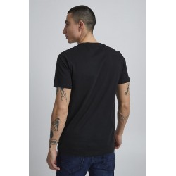 Solid basic T-shirt - Sort