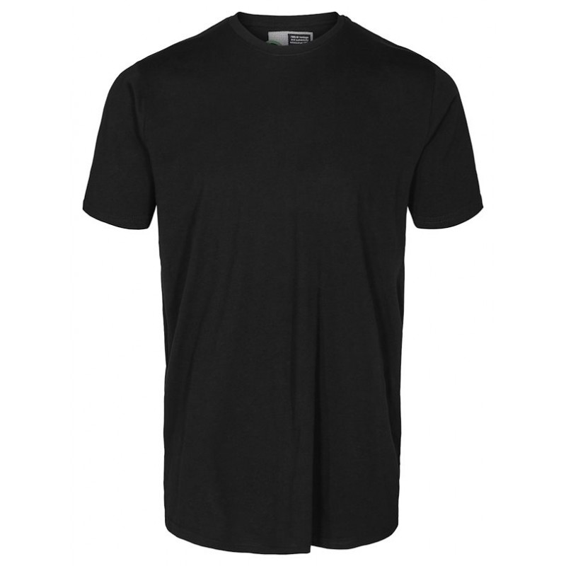 Solid basic T-shirt - Sort