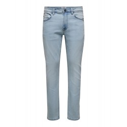 Only & Sons Weft regular jeans - Light Blue Denim