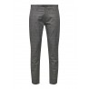 Only & Sons Mark Performance Chino Bukser - Grey Pinstripe