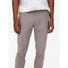 Only & Sons Mark Performance Chino Bukser - Chinchilla