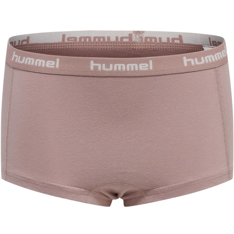 Hummel kids Carolina hipsters 2-pak- Woodrose / Black iris
