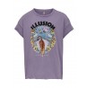 Kids only Lucy oversize s/s planet t-shirt - Chalk Violet