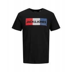 Jack & Jones logo T-shirt - Black