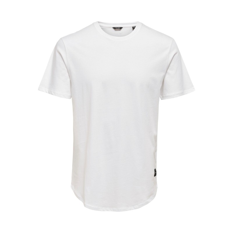 ONLY & SONS Matt Longy T-Shirt - Hvid